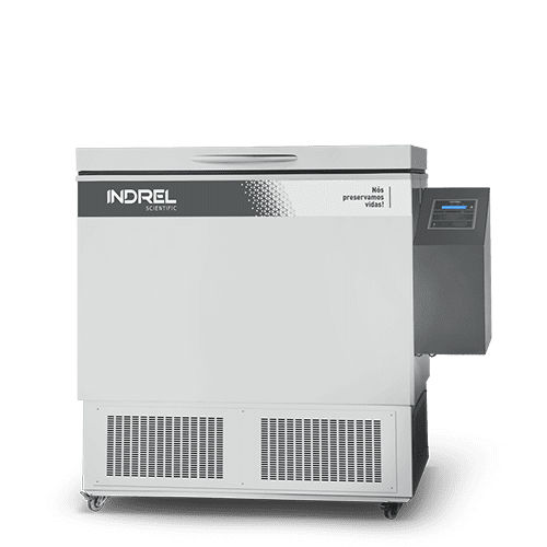 Congelador de laboratorio - CPH 45D - INDREL - para plasma sanguíneo / de tipo armario / con 1 puerta