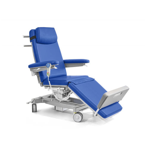 Sillón para tratamiento eléctrico - 384440 IDEA 3 - Malvestio - Furniture for healthcare facilities - 3 secciones / con ruedas / de altura variable