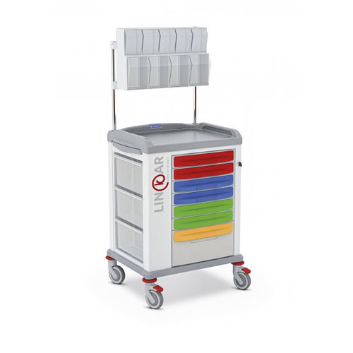 Carro médico - LINKAR 329541 - Malvestio - Furniture for healthcare facilities - de medicamentos / de dispensación de medicamentos / con cajón
