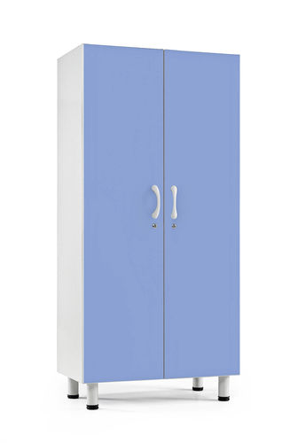 Armario para habitación de pacientes - Malvestio - Furniture for healthcare facilities - beis / azul / gris