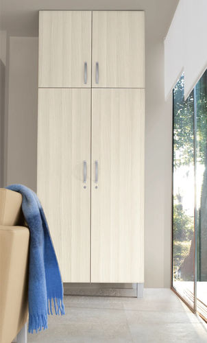 Armario para habitación de pacientes - Kaleo - Malvestio - Furniture for healthcare facilities - con estante / con compartimento para colgar ropa / con 2 puertas