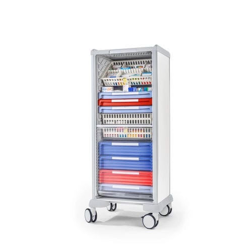 Carro para transporte - Newgo - Malvestio - Furniture for healthcare facilities - para cuidados / de logística / de plástico