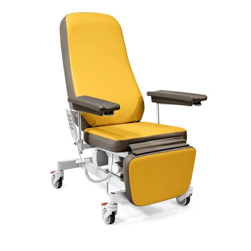 Sillón para tratamiento eléctrico - Idea Clinic - Malvestio - Furniture for healthcare facilities - 3 secciones / Trendelenburg / con reposapiernas