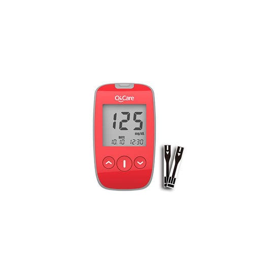 Glucómetro automático - Oh'Care - OSANG Healthcare - GDH-FAD / con autocodificación / USB