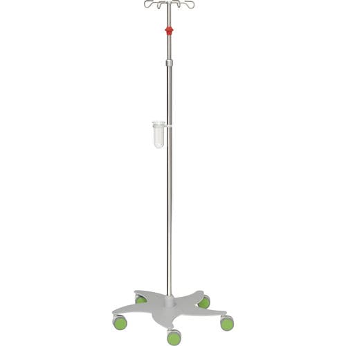 Portasueros con ruedas - 22324 - Inmoclinc - 4 ganchos / telescópico / de acero inoxidable