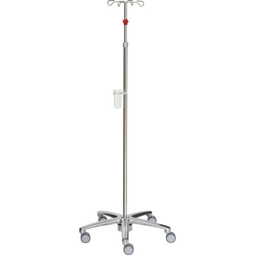 Portasueros con ruedas - 22336 - Inmoclinc - 4 ganchos / telescópico / de acero inoxidable