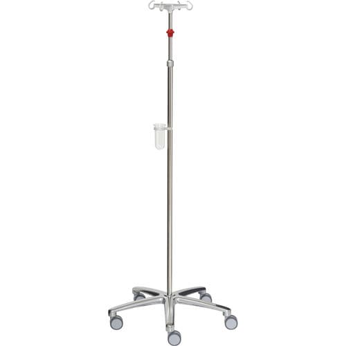 Portasueros con ruedas - 22345 - Inmoclinc - 4 ganchos / telescópico / de acero inoxidable