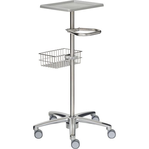 Carro para dispositivos médicos - 22410 - Inmoclinc - multifunción / de acero inoxidable / 1 bandeja