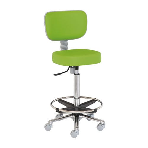 Taburete para consulta médica - 23100 - Inmoclinc - de altura variable / giratorio / con ruedas