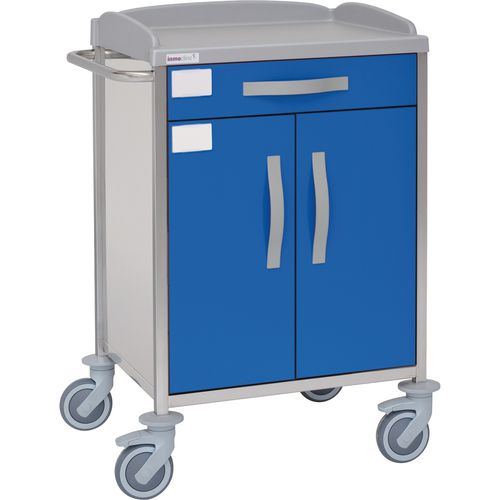 Carro de hospital - 10565 - Inmoclinc - multifunción / de acero inoxidable / con cajón