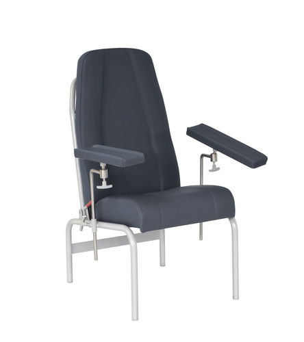 Sillón para extracción de sangre manual - 21187 - Inmoclinc - de 2 secciones / reclinable