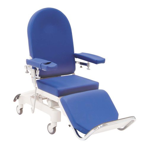 Sillón para hemodiálisis eléctrico - 21185 - Inmoclinc - de 3 secciones / de altura variable / con ruedas