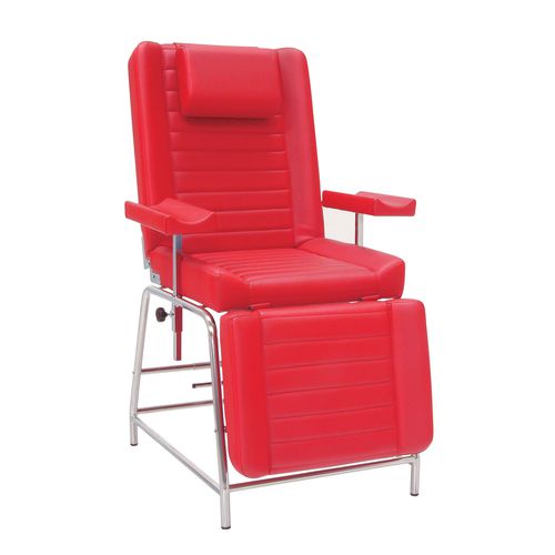 Sillón para extracción de sangre manual - 21182 - Inmoclinc - de 3 secciones / de altura fija / reclinable