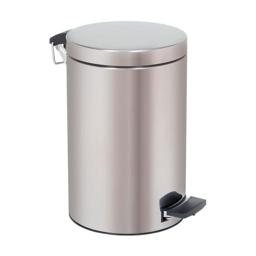 Papelera de acero inoxidable - 12L | 11109 - Inmoclinc - con pedal
