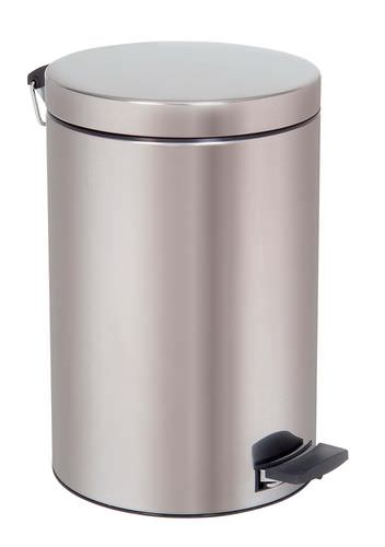 Papelera de acero inoxidable - 20L | 11121 - Inmoclinc - con pedal