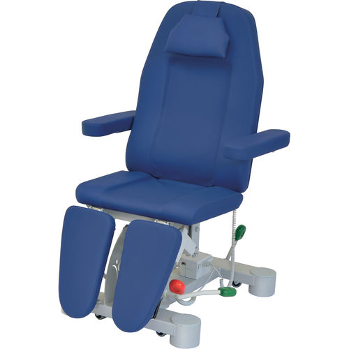 Sillón de reconocimiento podológico - 21210 - Inmoclinc - hidráulico / de altura variable / con respaldo regulable