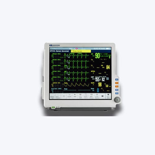 Monitor multiparamétrico compacto - Innocare T17 Plus - Innomed Medical - de noche / ECG / RESP