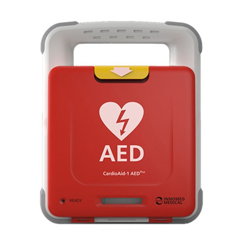 Desfibrilador externo semiautomático - CardioAid-1 AED Plus - Innomed Medical - para espacio público