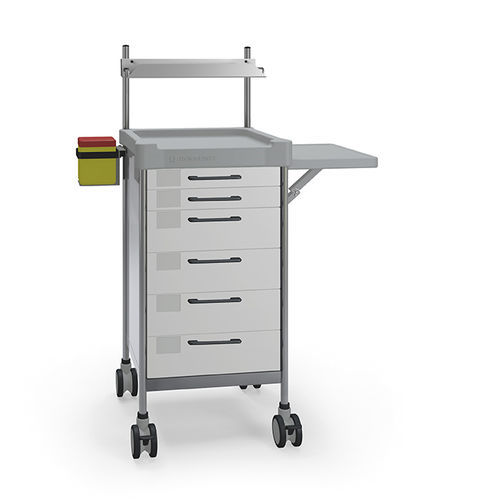 Carro médico - Q077 W - Insausti - para transporte / de polietileno / de acero inoxidable