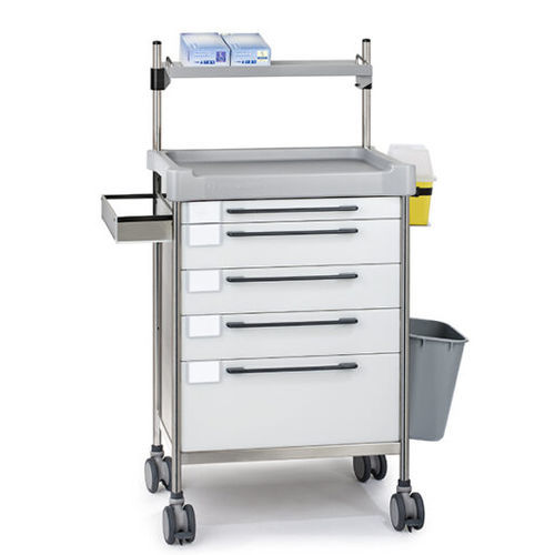 Carro médico - 3133 W - Insausti - de hospital / para cuidados / multifunción