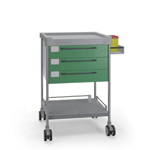 Carro para cuidados intensivos - 3107 G - Insausti - de anestesia / para quirófano / de hospital