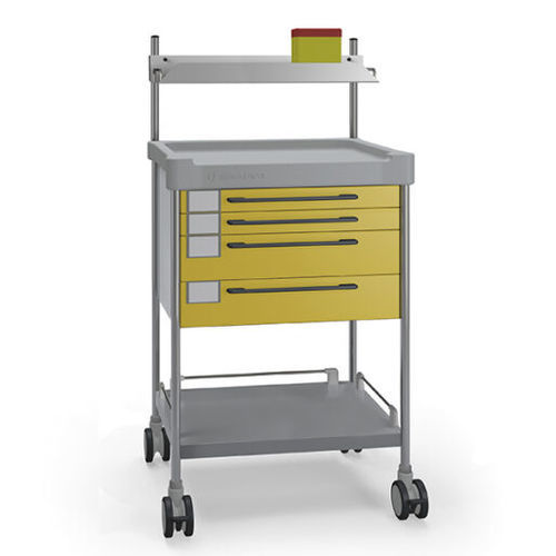 Carro médico - 3105 Y - Insausti - de hospital / de acero inoxidable / de polietileno
