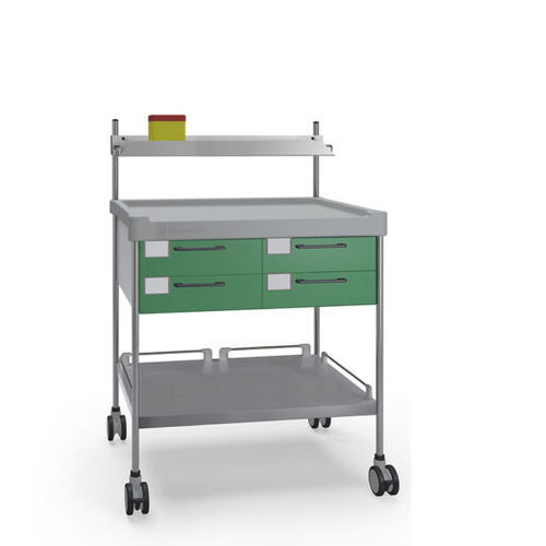 Carro para cuidados intensivos - 3800 G - Insausti - de anestesia / para quirófano / de hospital