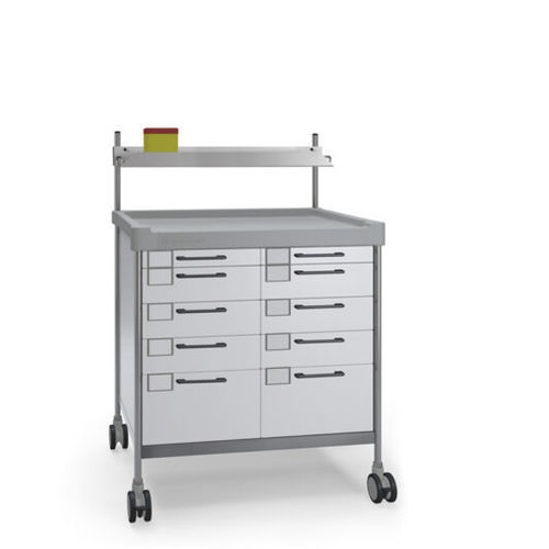 Carro médico - 3818 W - Insausti - de uso general / multifunción / de acero inoxidable