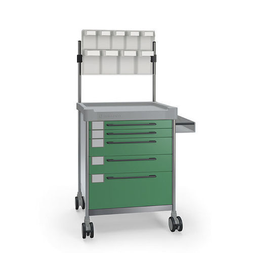 Carro médico - 3105LW G - Insausti - para cuidados / de acero inoxidable / de polietileno