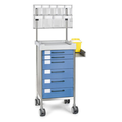 Carro médico - Q091 B - Insausti - de hospital / para cuidados / multifunción