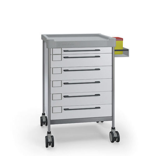 Carro IRM - 3126MRI W - Insausti - multifunción / de acero inoxidable / de polietileno