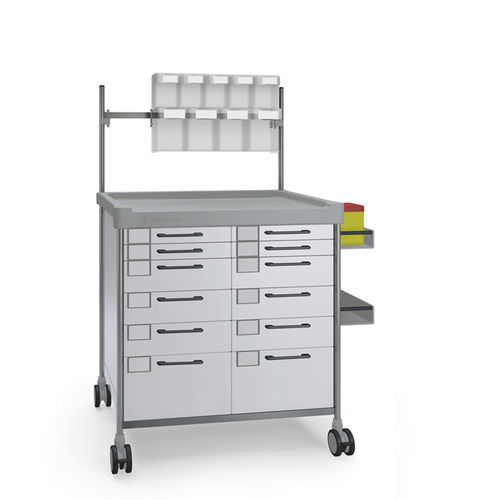 Carro para cuidados intensivos - 3860 W - Insausti - de anestesia / para quirófano / de hospital