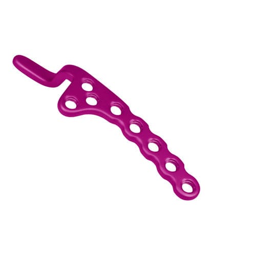 Placa de compresión articulación acromioclavicular - Intercus - para clavícula / bloqueada / metálica