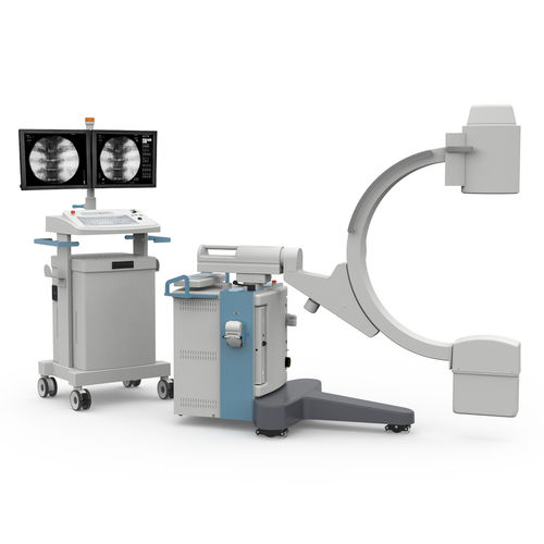 Arco quirúrgico móvil - RADIUS AFG - Intermedical - con tubo intensificador de imagen / con columna de vídeo