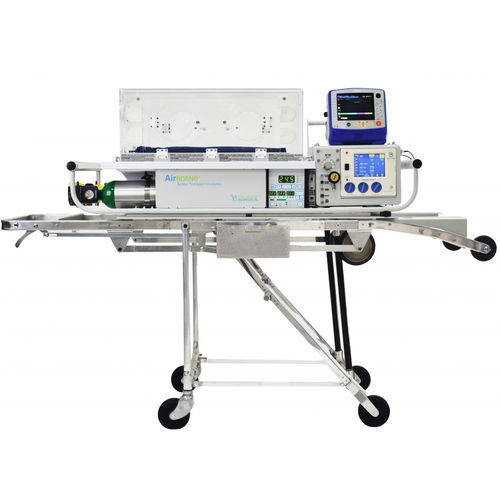 Incubadora neonatal para transporte - AVIATOR - International Biomedical  - con ruedas / con monitor / con ventilador