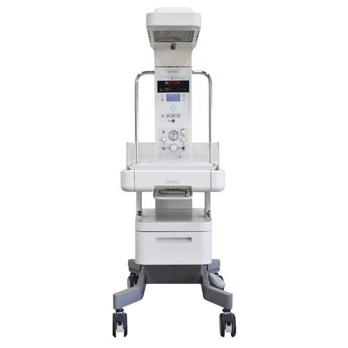 Plataforma calentadora para neonatos con ruedas - NuBorne® 500 - International Biomedical 