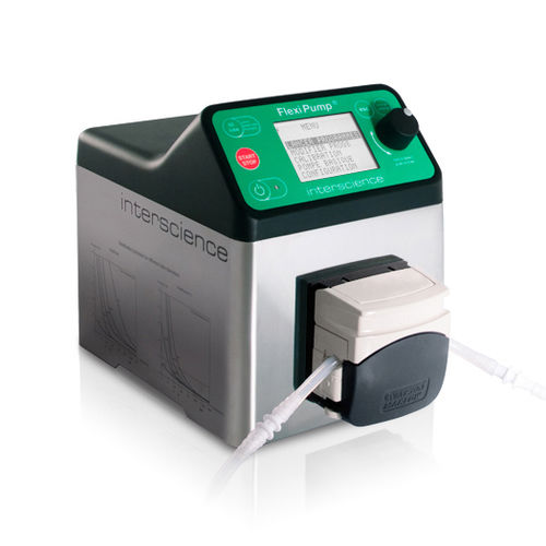 Dispensador de medios manual - FlexiPump® - INTERSCIENCE - de laboratorio / para medios de cultivo / compacto