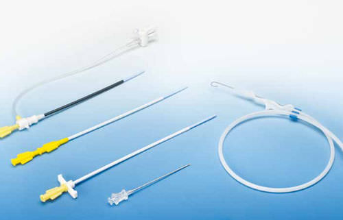 Vaina de acceso vascular - INTRADESILET® - intra special catheters   - de válvulas hemostáticas / pelable