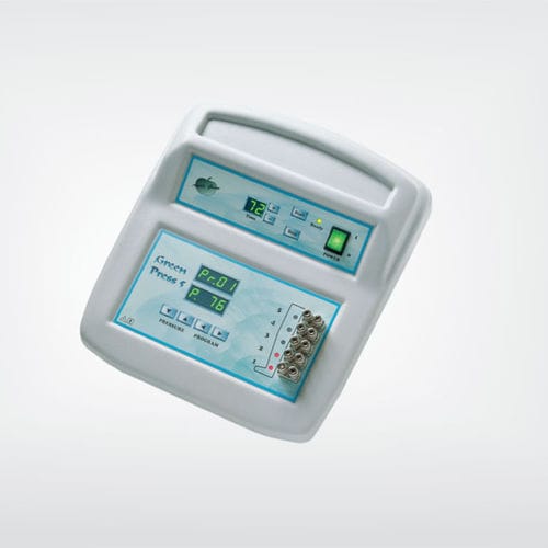 Unidad de presoterapia - GREEN PRESS 5 - Iskra Medical - de mesa / 5 canales / 5 células independientes