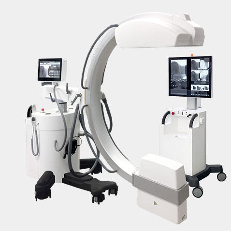 Arco quirúrgico móvil - CARMEX RK FP - ITALRAY - con sensor plano / con columna de vídeo