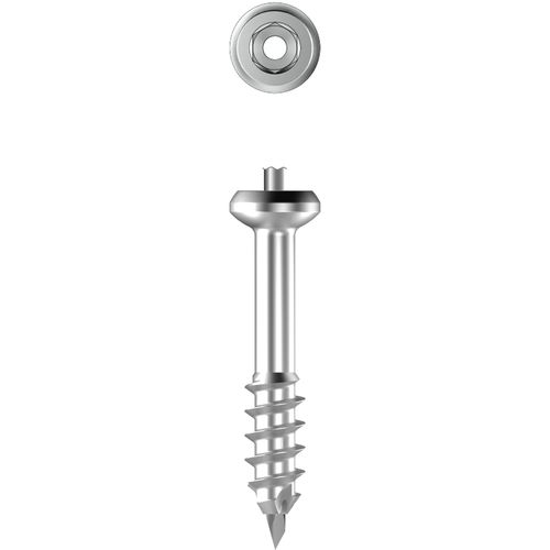 Tornillo de compresión ósea para fragmentos óseos pequeños - ARIX  2.3 - Jeil Medical Corporation - canulado / de titanio / no bloqueado