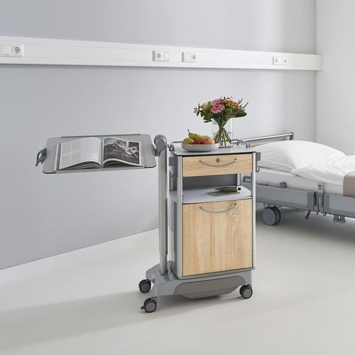 Mesa de cabecera con ruedas - Vitano - Stiegelmeyer GmbH & Co. KG - con