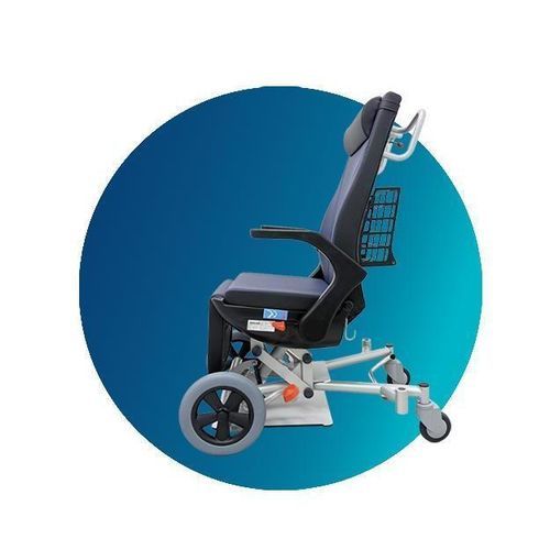 Silla de traslado de pacientes ergonómica - Movaro - Stiegelmeyer GmbH & Co. KG - con reposapiernas / con reposabrazos