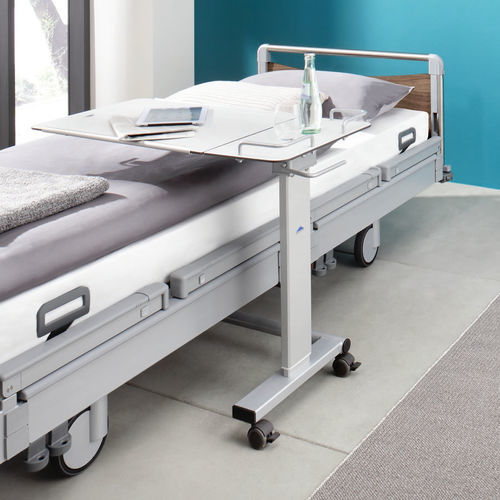 Mesa de cama con ruedas - Pleto - Stiegelmeyer GmbH & Co. KG - de altura regulable / reclinable