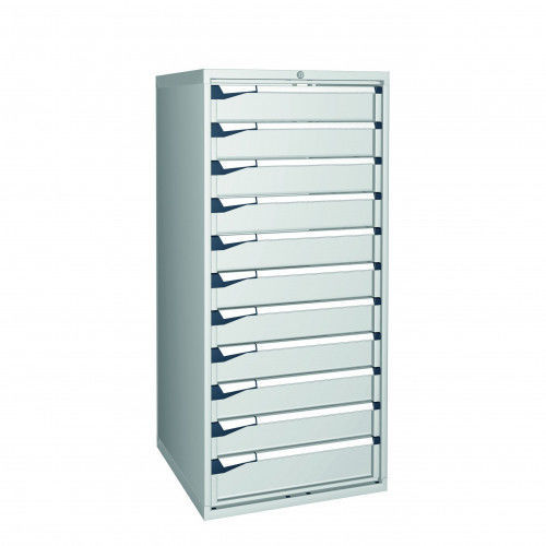 Armario para portaobjetos de microscopio - 3294 - KALTEK   - con cajón / con recipiente / apilado