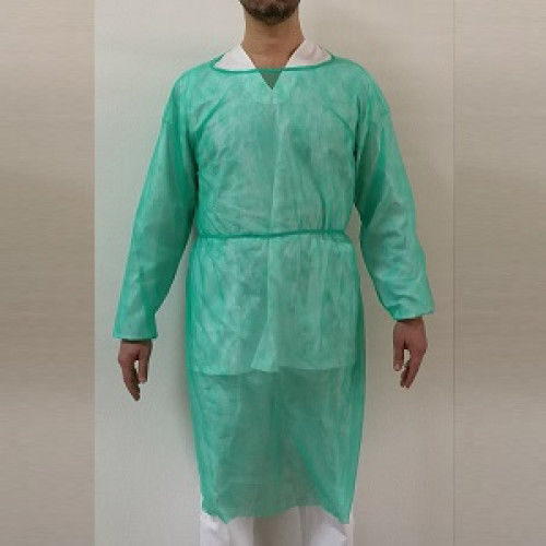 Bata para acompañante unisex - 2371 - KALTEK   - desechable / impermeable