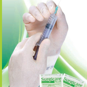 Guante de látex - Surgicare Plus - Kanam Latex Industries  - médico / sin polvo / estéril