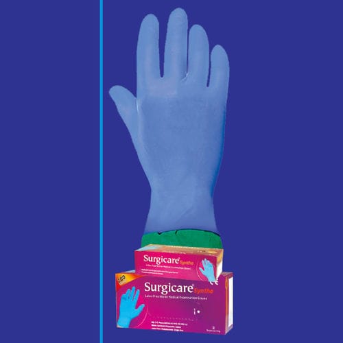 Guante de nitrilo - SURGICARE SYNTHO - Kanam Latex Industries  - médico / sin polvo / ambidiestros