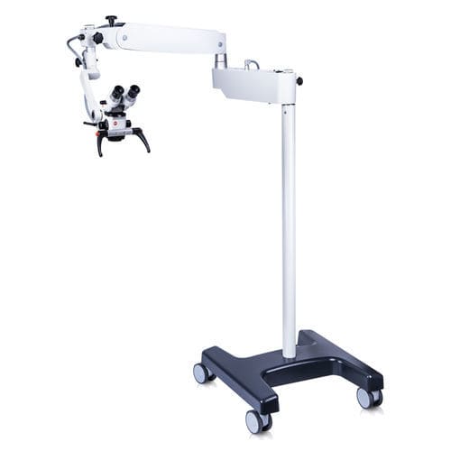 Microscopio quirúrgico para odontología - SOM® 62 900 - Karl Kaps  - con ruedas