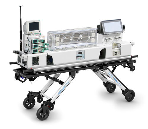 Carro camilla de transporte - TG-880 C4 - Kartsana - de emergencia / para incubadora neonatal / mecánico